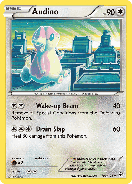 Audino 108, Dragons Exalted