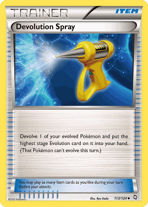 Devolution Spray #113 from Dragons Exalted - Uncommon - Illustrated by Ryo Ueda