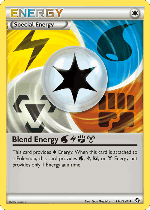 Blend Energy WaterLightningFightingMetal 118, Dragons Exalted