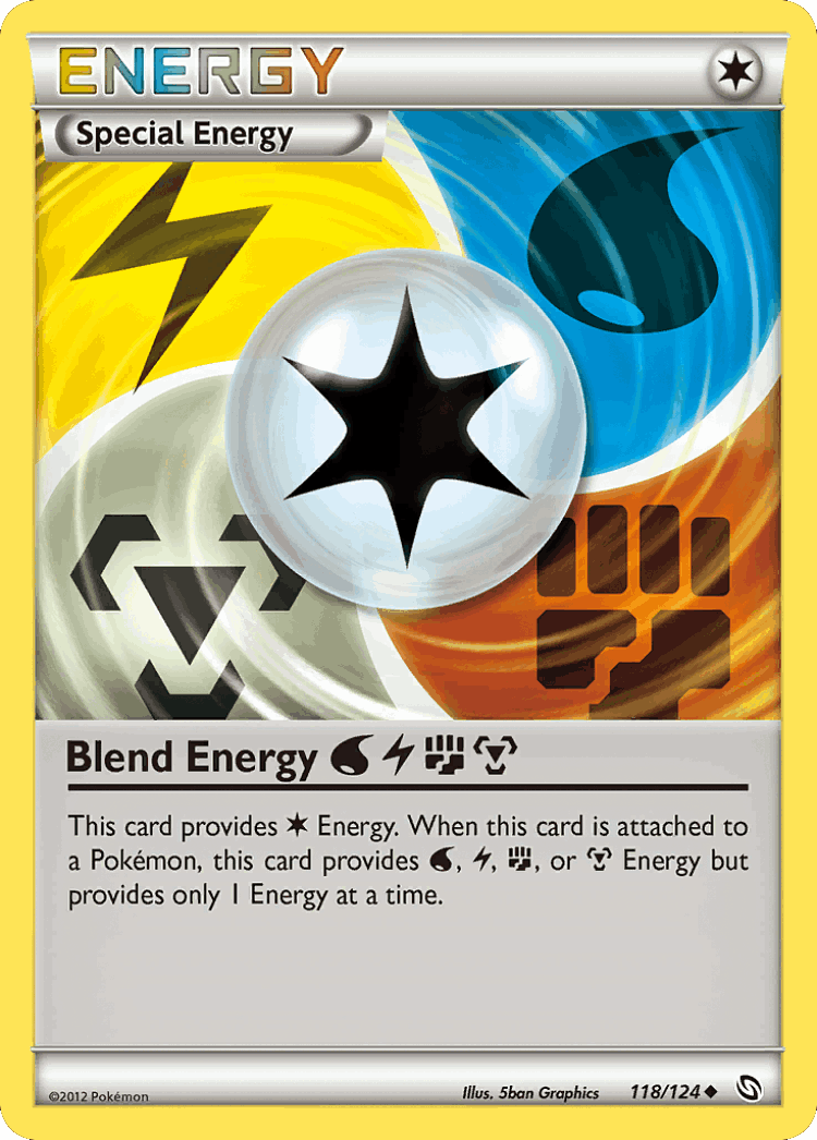 Blend Energy WaterLightningFightingMetal #118 from Dragons Exalted - Uncommon - Illustrated by 5ban Graphics