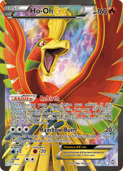 Ho-Oh-EX 119, Dragons Exalted