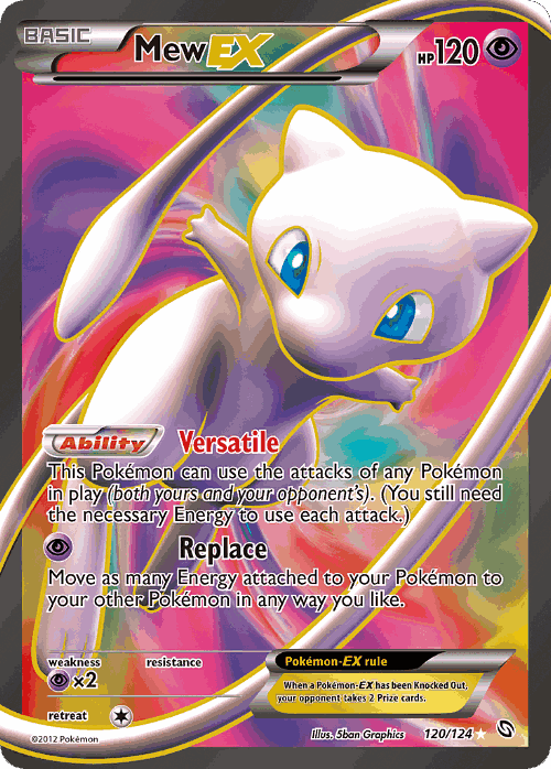 Mew-EX 120, Dragons Exalted