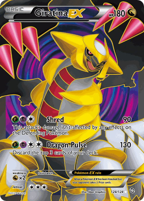 Giratina-EX 124, Dragons Exalted