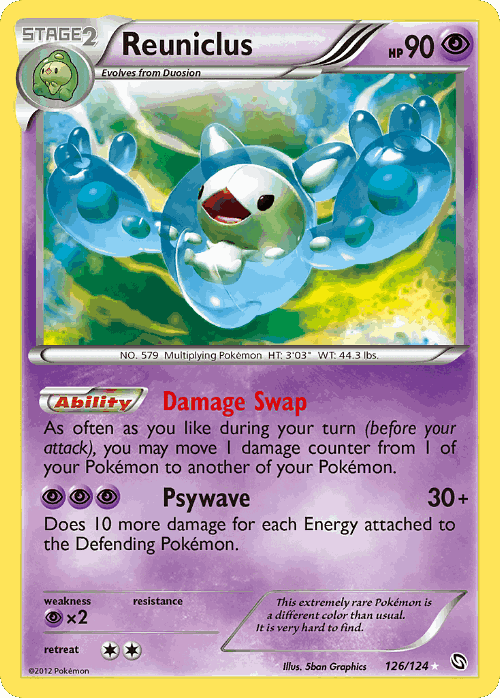 Reuniclus 126, Dragons Exalted