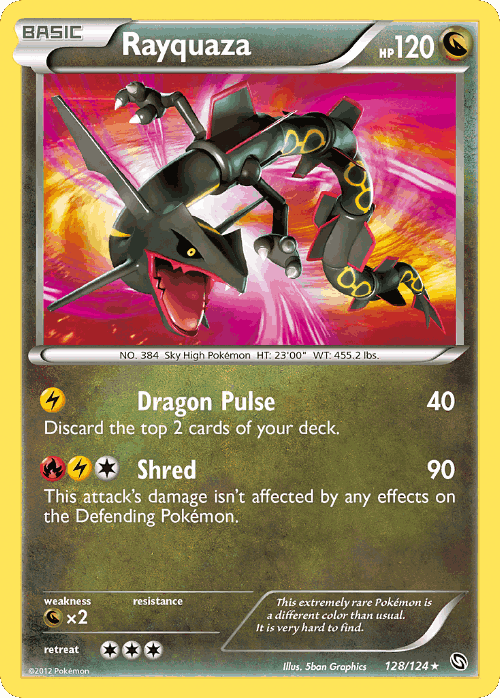 Rayquaza 128, Dragons Exalted