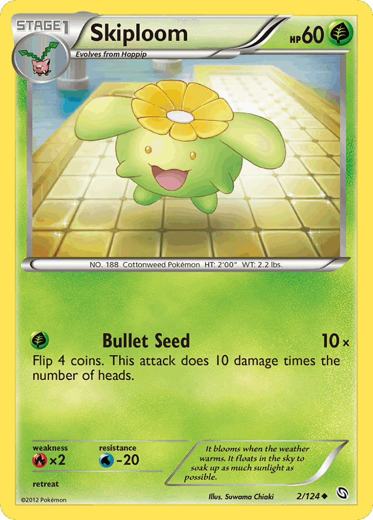 Skiploom #2 from Dragons Exalted - Uncommon - Illustrated by Suwama Chiaki