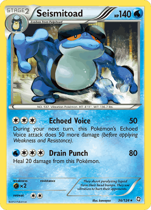 Seismitoad 36, Dragons Exalted