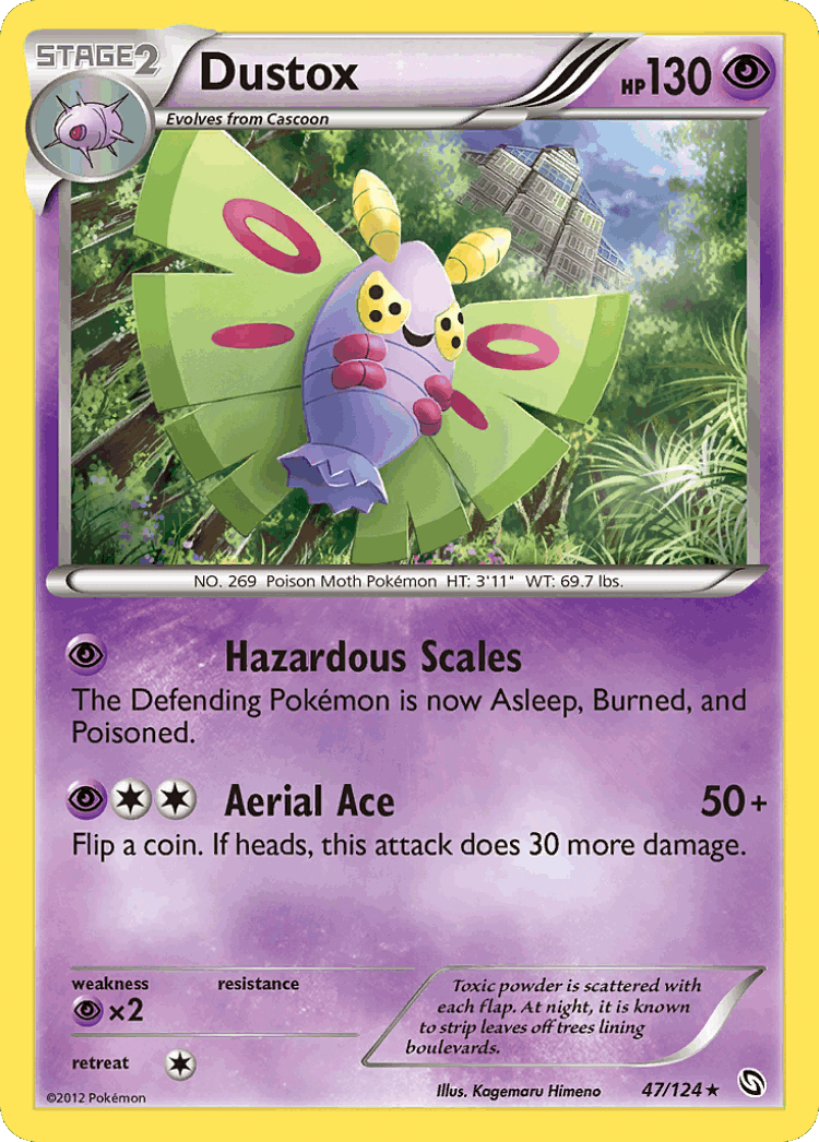 Dustox #47 from Dragons Exalted - Rare - Illustrated by Kagemaru Himeno