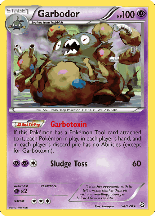 Garbodor 54, Dragons Exalted