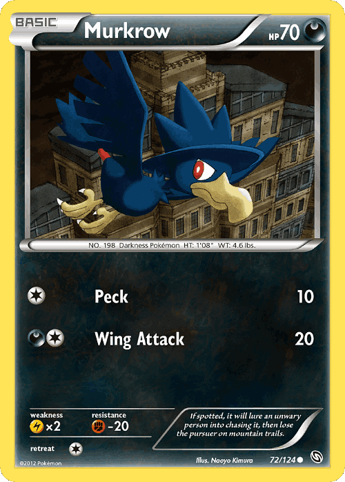 Murkrow 72, Dragons Exalted