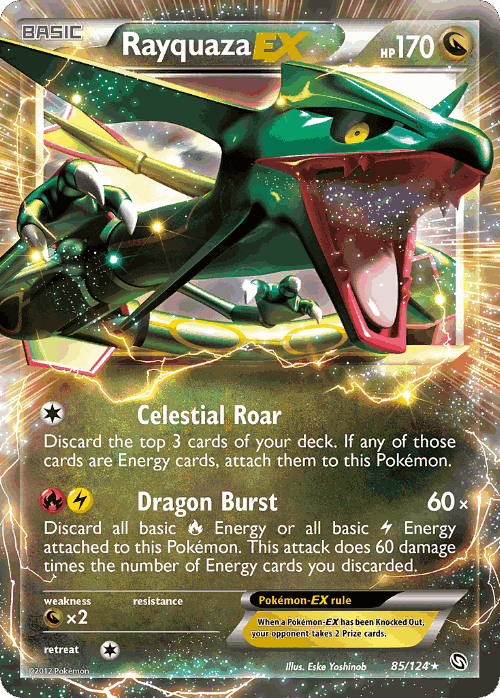 Rayquaza-EX 85, Dragons Exalted