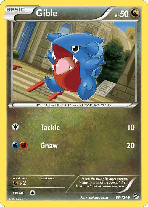 Gible 86, Dragons Exalted