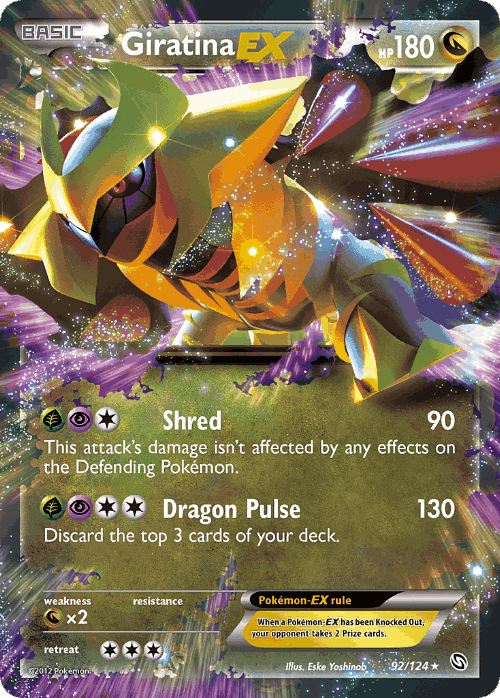 Giratina-EX 92, Dragons Exalted