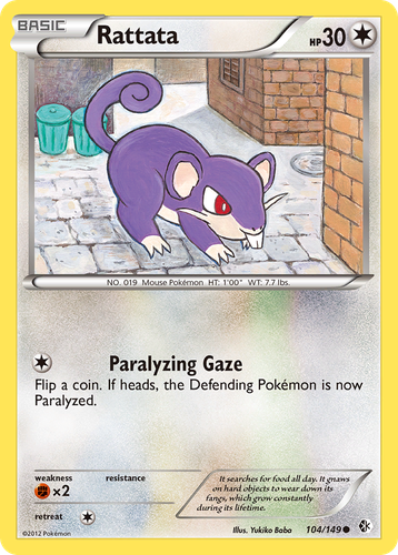 Rattata 104, Boundaries Crossed