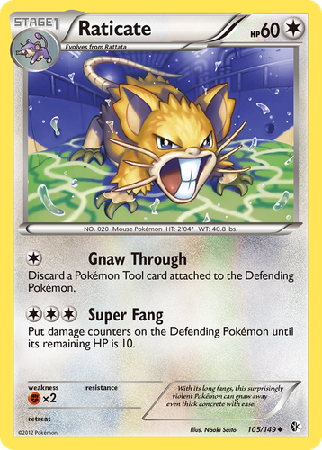 Raticate 105, Boundaries Crossed