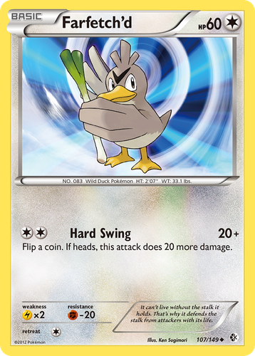 Farfetch'd 107, Boundaries Crossed