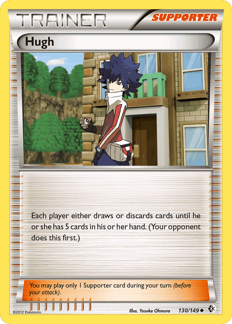 Hugh #130 from Boundaries Crossed - Uncommon - Illustrated by Yusuke Ohmura