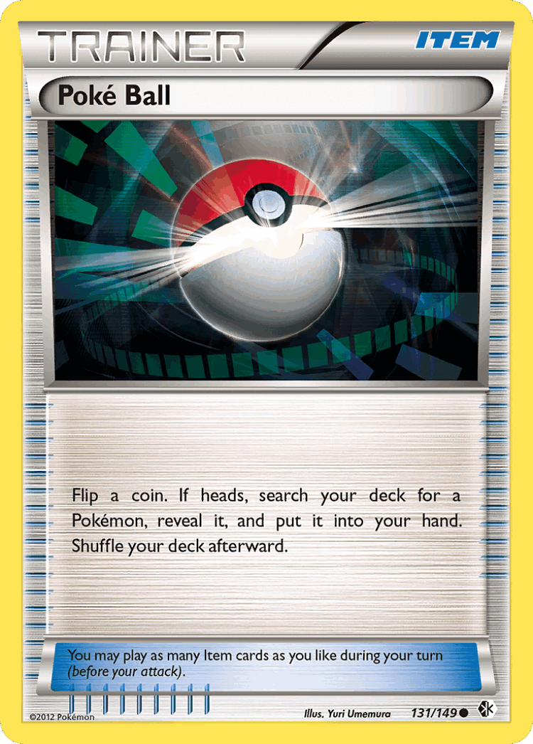 Poké Ball #131 from Boundaries Crossed - Common - Illustrated by Yuri Umemura