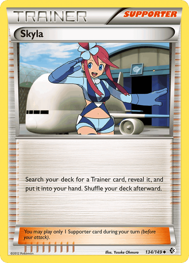 Skyla #134 from Boundaries Crossed - Uncommon - Illustrated by Yusuke Ohmura