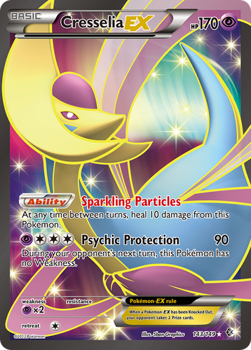 Cresselia-EX 143, Boundaries Crossed