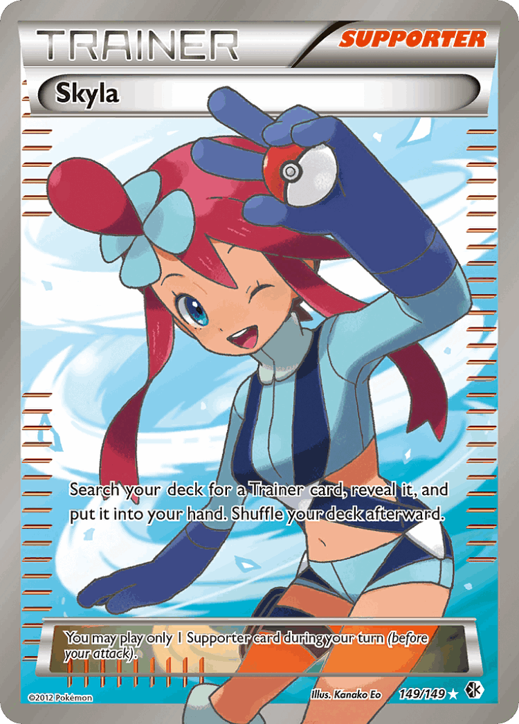 Skyla #149 from Boundaries Crossed - Rare Ultra - Illustrated by Kanako Eo