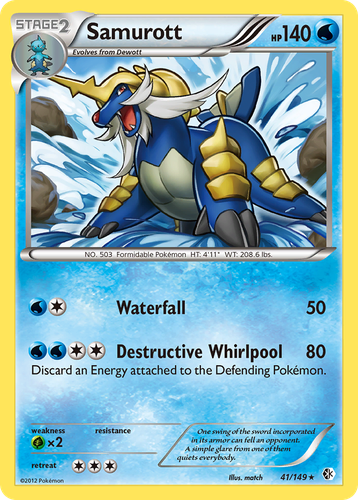 Samurott 41, Boundaries Crossed