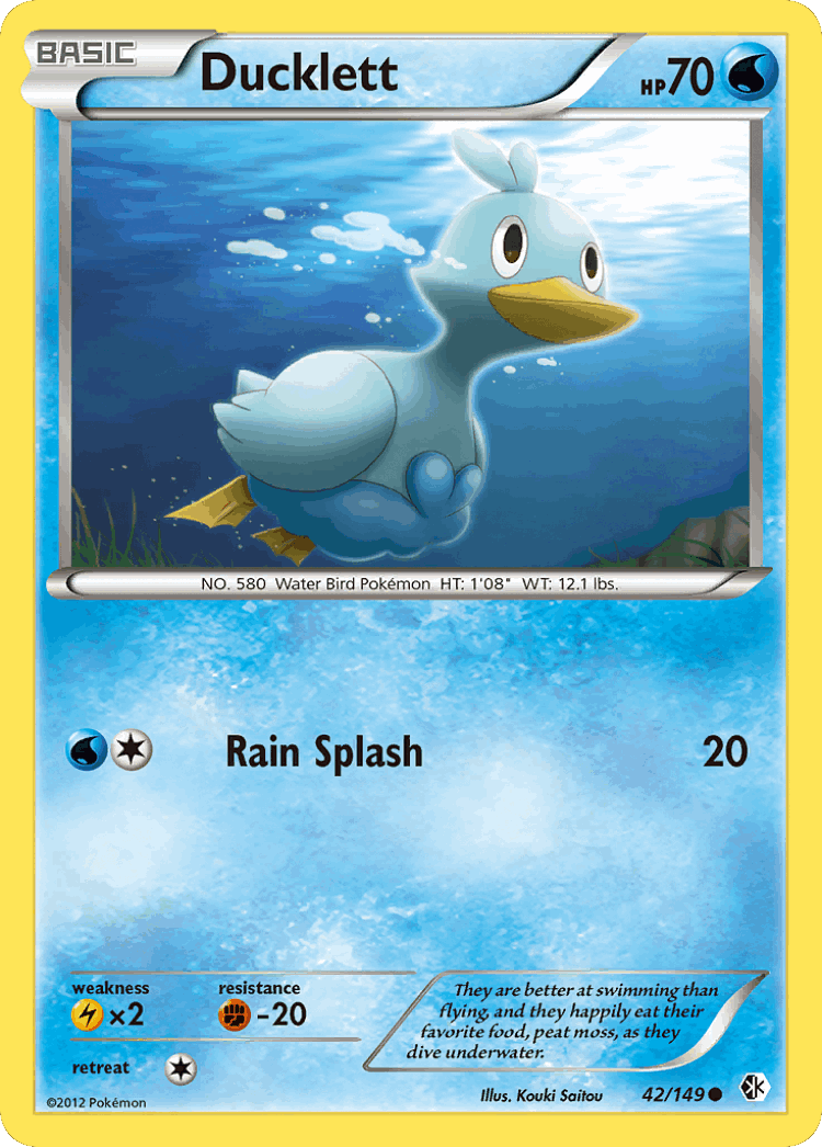 Ducklett #42 from Boundaries Crossed - Common - Illustrated by Kouki Saitou