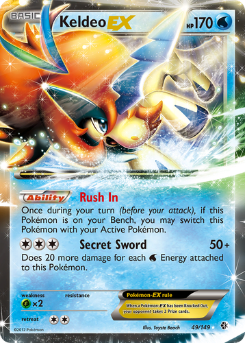 Keldeo-EX 49, Boundaries Crossed