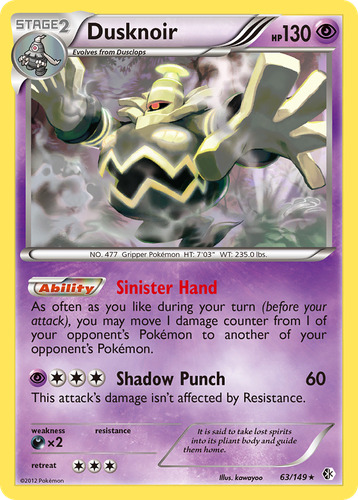 Dusknoir 63, Boundaries Crossed