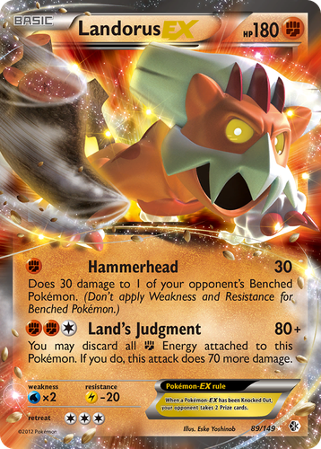 Landorus-EX 89, Boundaries Crossed