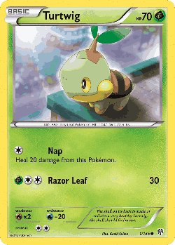 Turtwig Pokémon TCG card art