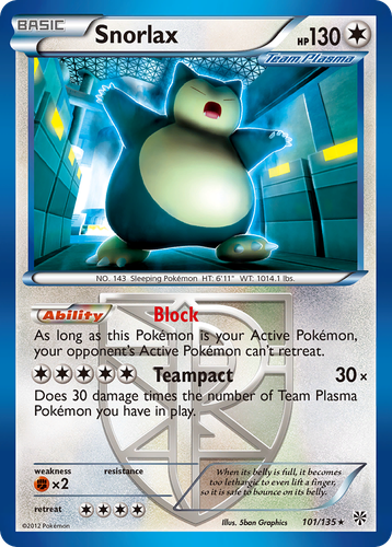 Snorlax 101, Plasma Storm