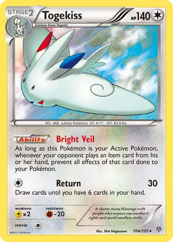 Togekiss 104, Plasma Storm