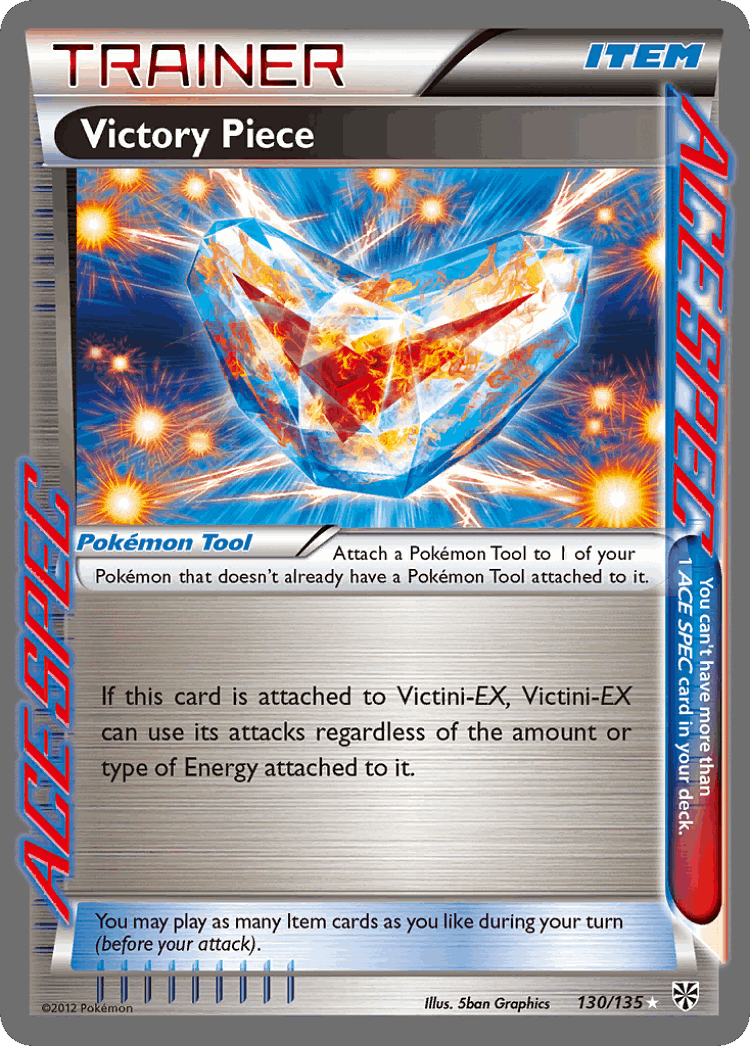 Victory Piece #130 from Plasma Storm - Rare ACE - Illustrated by 5ban Graphics
