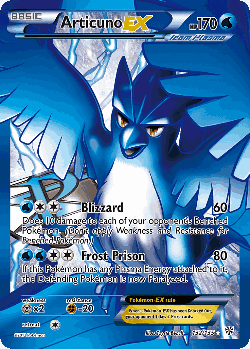 Articuno-EX card art