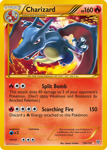 Charizard 136, Plasma Storm