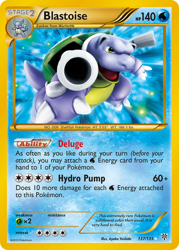 Blastoise 137, Plasma Storm