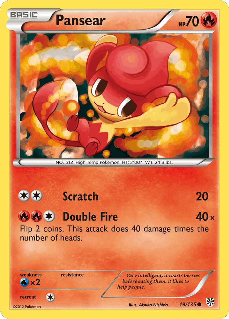 Pansear #19 from Plasma Storm - Common - Illustrated by Atsuko Nishida