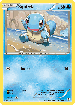 Squirtle Pokémon TCG card art