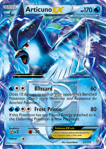 Articuno-EX 25, Plasma Storm