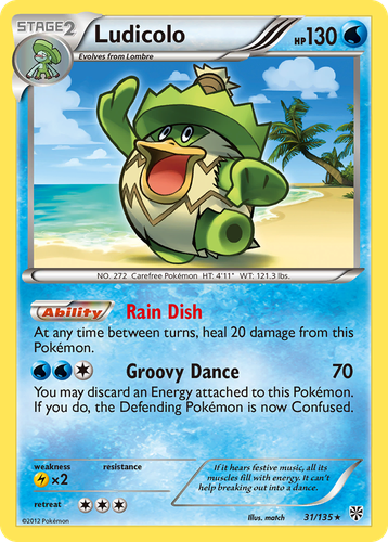 Ludicolo 31, Plasma Storm