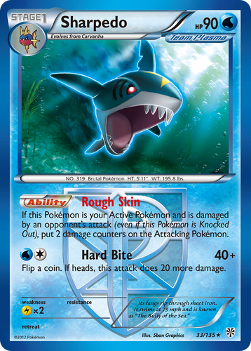 Sharpedo 33, Plasma Storm