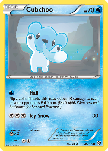 Cubchoo 40, Plasma Storm