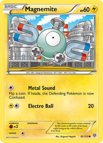 Magnemite 42, Plasma Storm