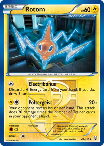 Rotom 49, Plasma Storm