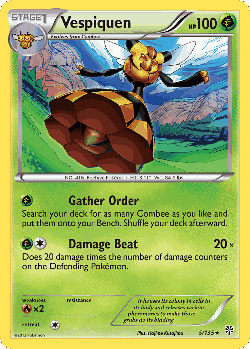 Vespiquen Pokémon TCG card art