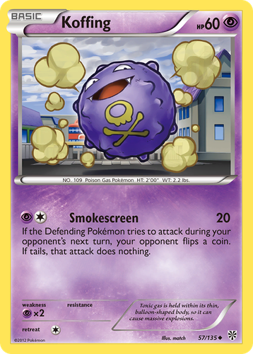 Koffing 57, Plasma Storm