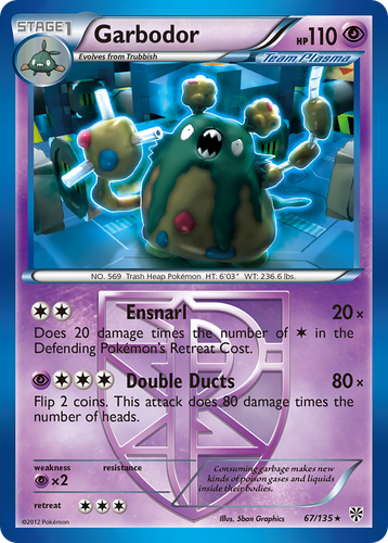 Garbodor 67, Plasma Storm