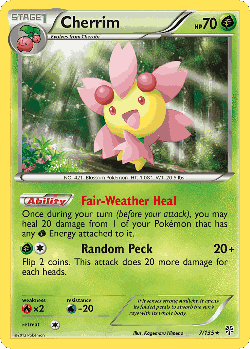 Cherrim Pokémon TCG card art