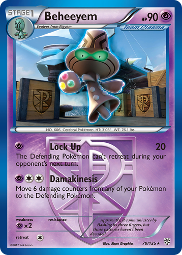 Beheeyem 70, Plasma Storm